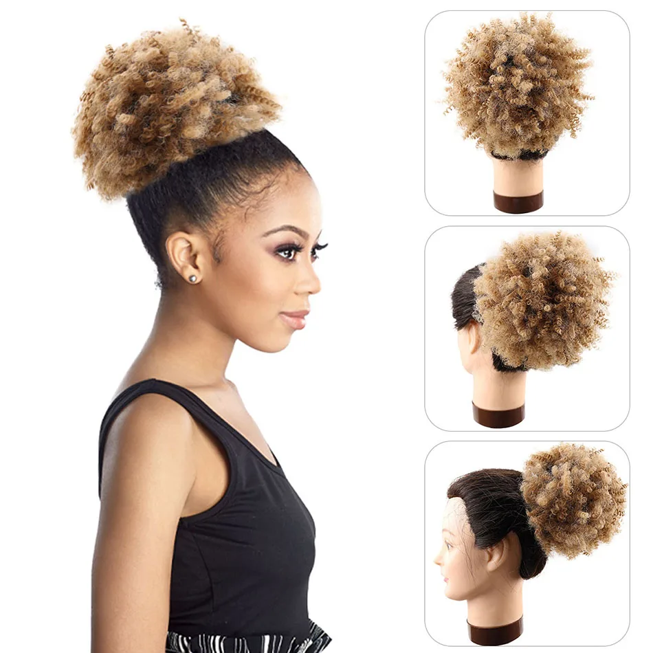 wrap drawstring extensão do cabelo