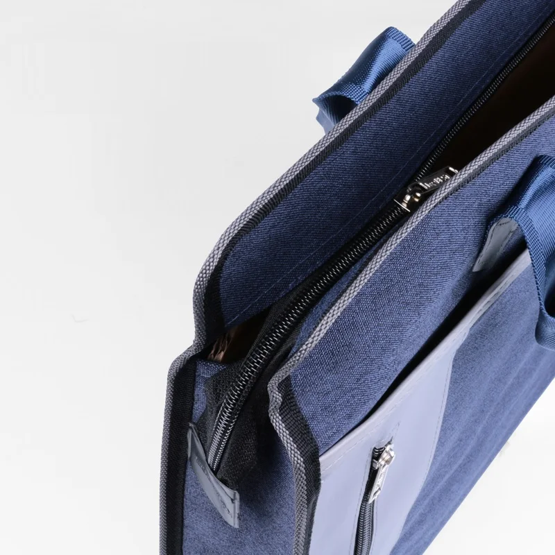 File bag canvas information bag briefcase female portfolio bag Office file package business portable information Document Bag