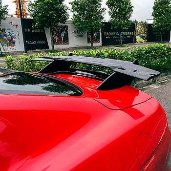 

For Ford Mustang 2015 2016 2017 2018 Rear Wing Spoiler Trunk Boot Wings Spoilers Carbon Fiber Screw Installation GT Style