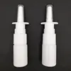 2Pcs/Lot 10ml White Empty Plastic Nasal Spray Bottles Pump Sprayer Mist Nose Spray Refillable Bottle For Medical Packaging ► Photo 2/2