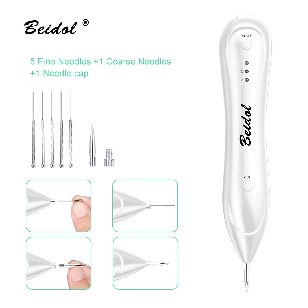 

Laser Freckle Removal Machine Skin Mole Removal Dark Spot Remover for Face Wart Tag Plasma Tattoo Remaval Pen Beauty Tattoo