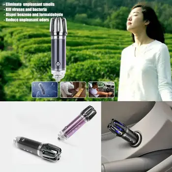 

Mini Auto Car Fresh Air Ionic Purifier Oxygen Bar Ozone Ionizer Cleaner Car Negative Ion Car Oxygen Bar