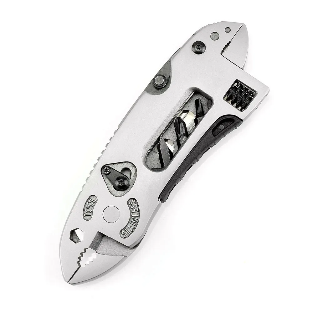 

Outdoor camping multi-functional pliers multi-functional wrench tool combination