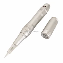 Беспроводная тату машина Перманентный макияж бровей машина с винтовыми иглами