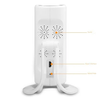 

720P Portable Home Office Security Camera VR 180 Degree Panoramic Camera Wifi Remote Control Surveillance Camera