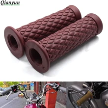 Универсальный 7/" 22 мм мотоциклетный винтажный резиновый руль для мотоцикла для KTM 990 Super Duke RC8/R 690 Duke 1290 Super Duke R