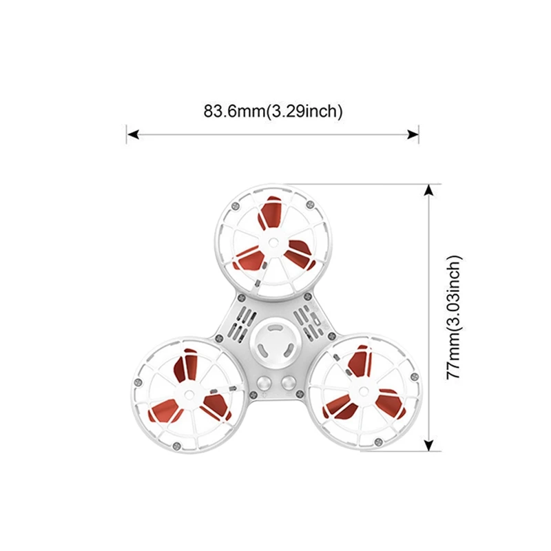 Трендовые Спиннеры для пальцев гироскопа, летающие Гироскопы с воздушным вращением, Спиннер для снятия стресса, игрушки