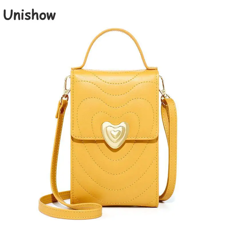 

Unishow Fashion Women Shoulder Bags Small Phone Crossbody Bag Female Wallet Purse Brand Designer Mini Women Messenger Bags