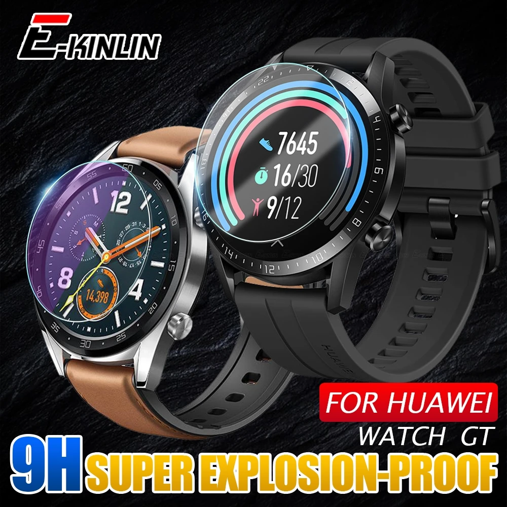 9H 2.5D прозрачная стеклянная пленка для Huawei Watch GT2 GT 2e 2 Pro 4G 42 мм 46 классический Спорт