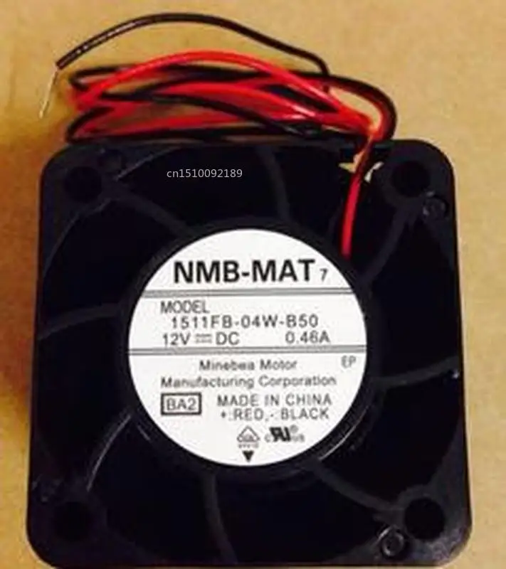 Для NMB 3828 12V 0.46A 1511FB-04W-B50 38*38*28mm осевой вентилятор охлаждения
