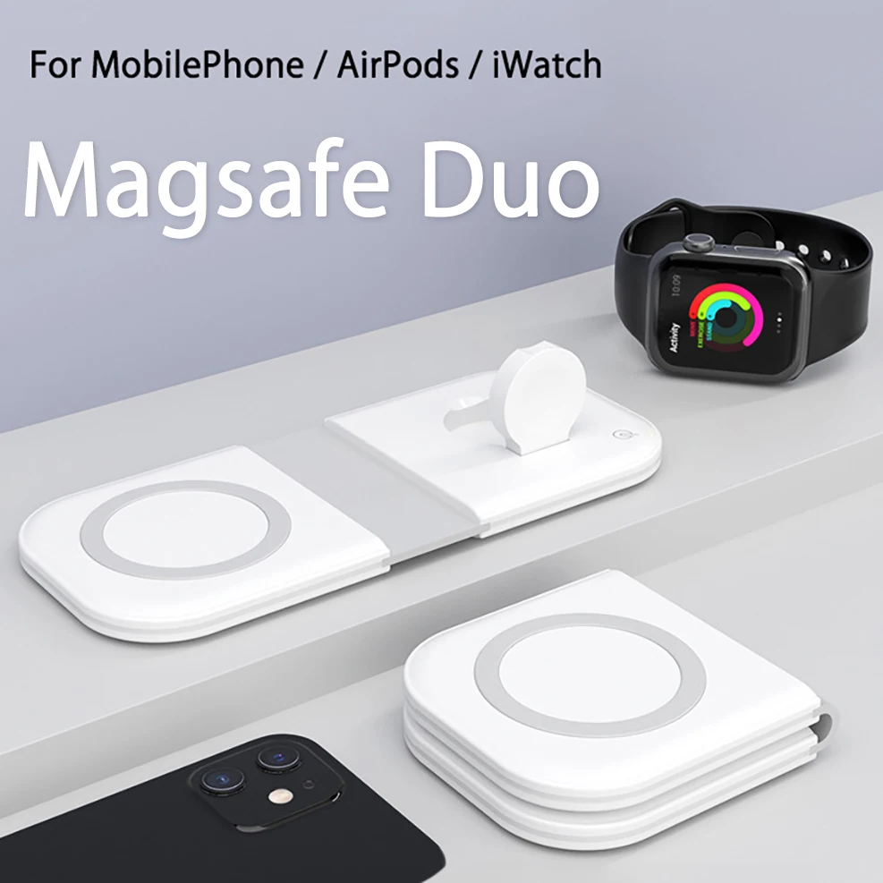 15W Qi Wireless Charger For Apple Watch 6 5 4 3 AirPods Pro iPhone 8Pus XR 11 12 XS Pro MAX Fast Wireless Charging Dock Station