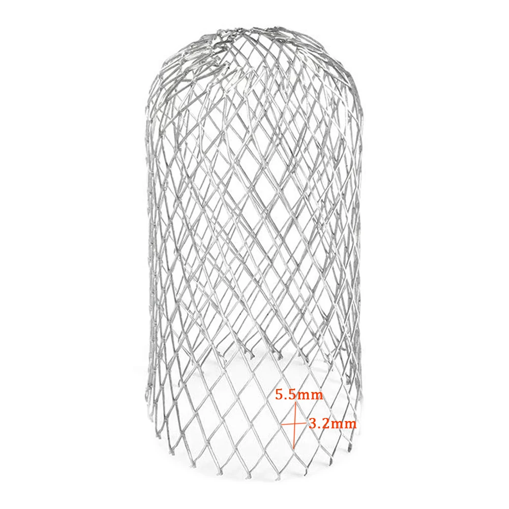 4 шт. водосточная защита Открытый сад практичный дренажный прочный Eave листья мусора Стоп Блокировка Алюминиевый фильтр 3 дюймов крышка сетки
