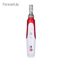 Электрический микро-иглы картридж острые наконечники адаптер объектива для камер Micro самонаборный штамп терапия микро крошечные татуировки ручка с иглой для ухода за кожей