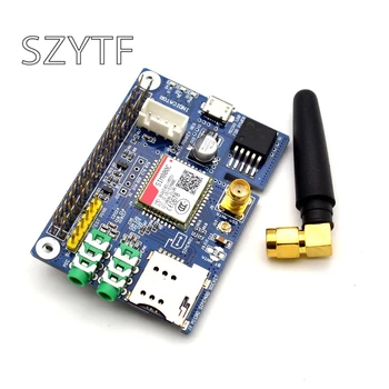 

SIM800C Shield Development Board For Instead Of SIM900 Module GPRS GSM 4 Frequency Available With Antenna For Raspberrp Pi RPI