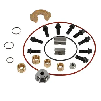 

822 New Turbo Rebuild Kit Upgraded Fit For Ford Powerstroke 6.0 GT37 GT3782VA GT3788VA Durable Yellow