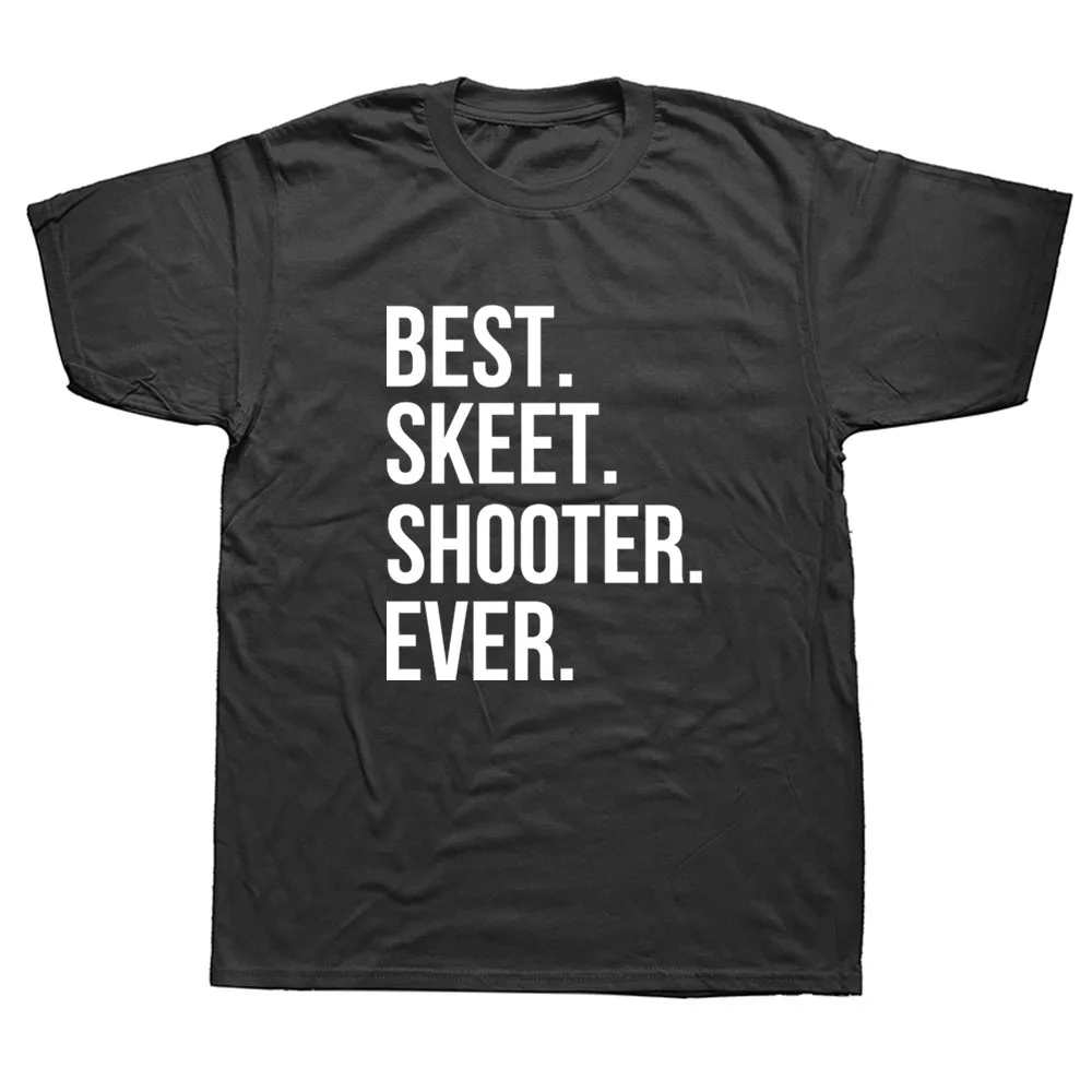 Смешные лучшие футболки Skeet Shooter графическая хлопковая уличная одежда с коротким