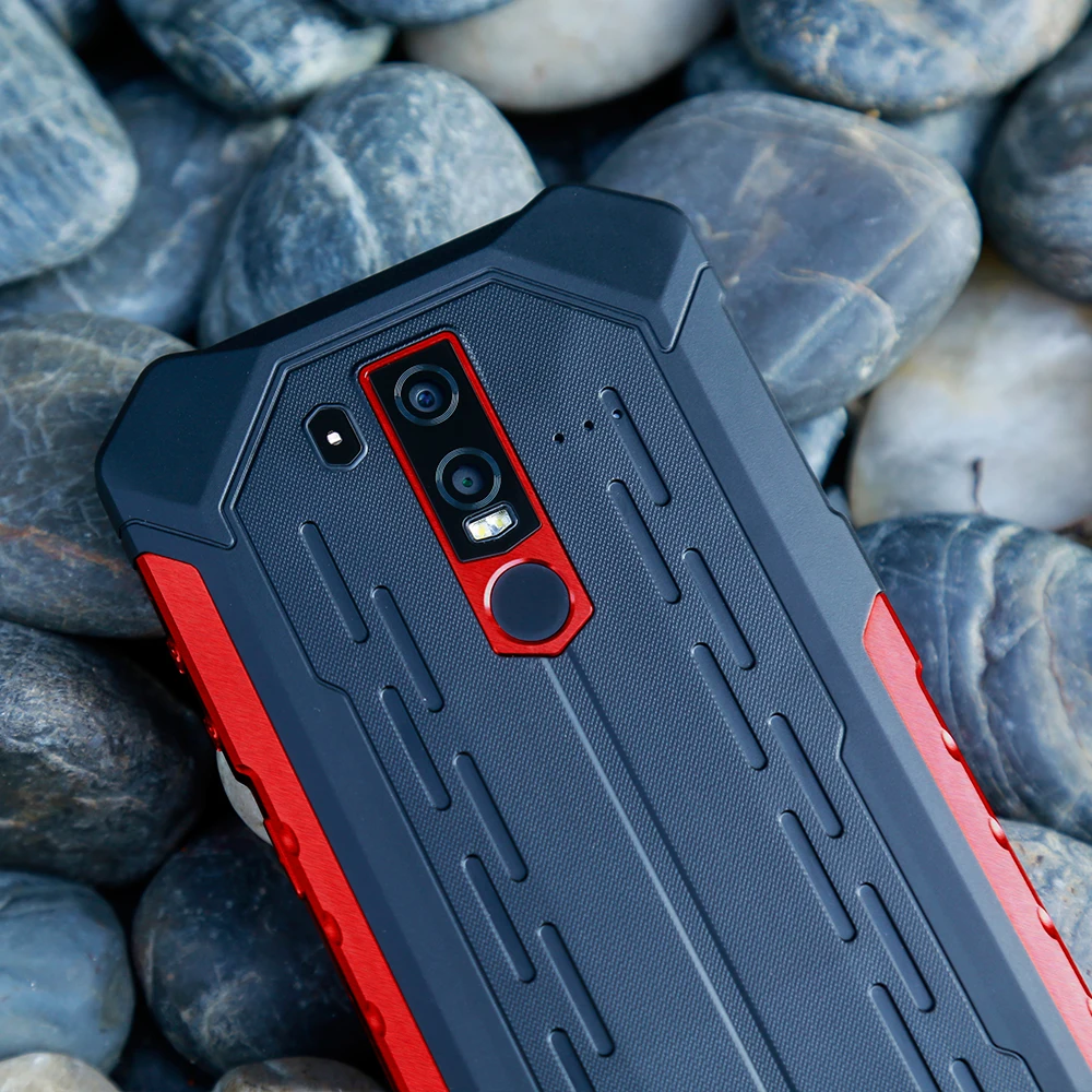 Ulefone Armor 6E IP68 водонепроницаемый мобильный телефон Helio P70 4 Гб+ 64 Гб 6," Беспроводное зарядное устройство 5000 мАч Android 9,0 смартфон NFC