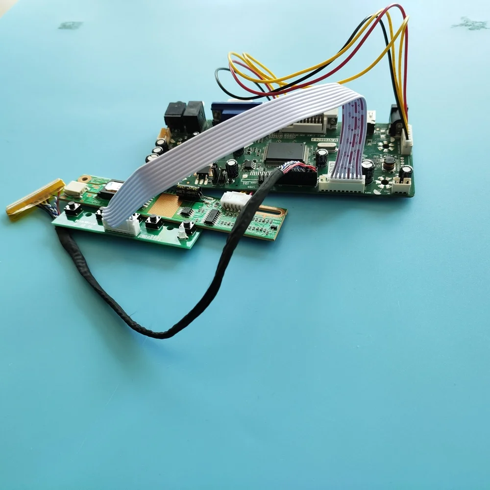 Набор для B156XW01 V.0 VGA плата контроллера сигнала DVI HDMI драйвер экрана 1 лампы LVDS 1366X768
