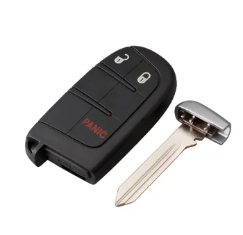 

SPCFOR 2+1 Buttons Smart Remote Key 433mhz for Dodge for Jeep for Fiat ID46 Chip GEN4 FOR TOMBSTONE PROXIMITY REMOTE M3N40821302