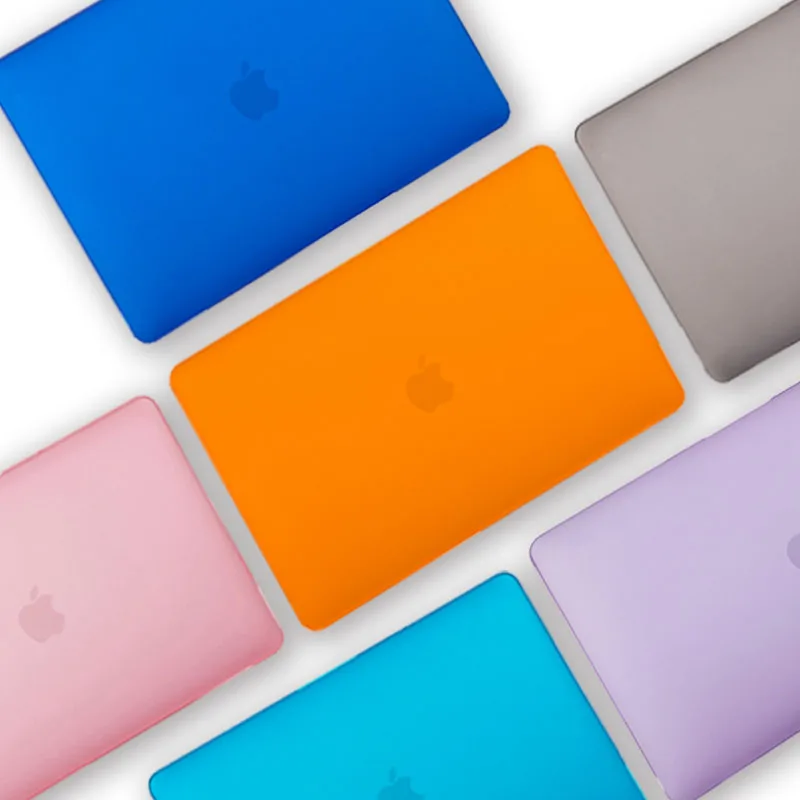 Твердый матовый чехол для MacBook Air 11 13 Pro retina 12 15 Touch Bar 2016 2018 ноутбука жесткий ПВХ A1707