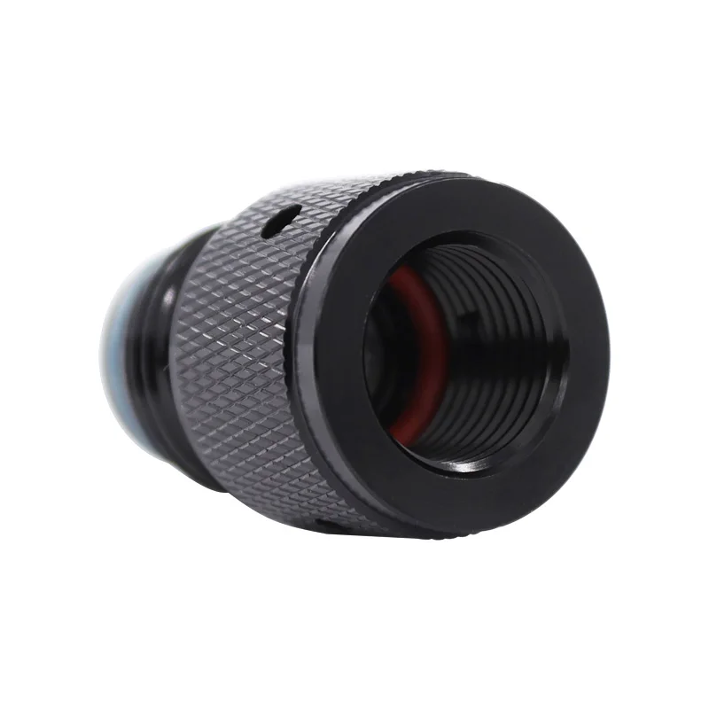 Airsource Prefilled Co2 Cartridge Cylinder to Paintball Tank Thread Adapter Description Image.This Product Can Be Found With The Tag Names 88g co2 adapter, 88g co2 cartridge cylinder, Paintball adapter, Paintball cylinders