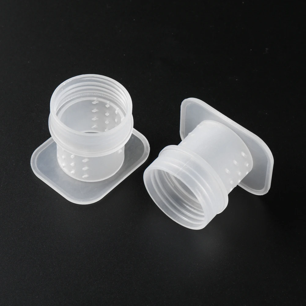 10Pcs Bees Drinker Anti Drowning Bee Drinking Equipment Needle Hole Type Bee Feeder Water Container Apiculture Beekeeping Tool