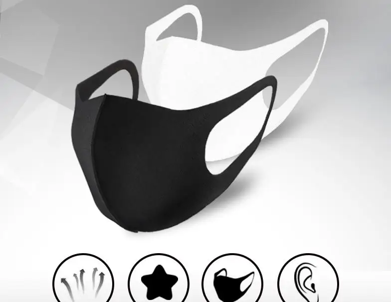 3D Breathable Mouth Mask Anti-Dust Haze Pm2.5 Flu Allergy Protection Face Masks 3pcs 12pcs/bag Japan