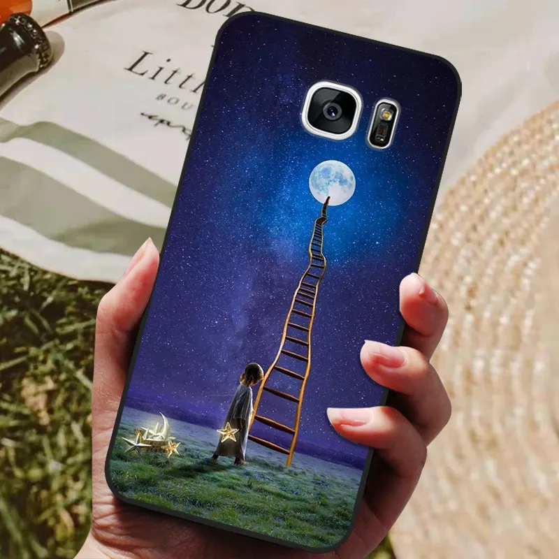 Cute Pattern Silicone TPU Phone Case - Soft Protective Back Cover Bumper