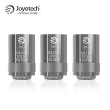 [RU/FR/ES] оригинальная Joyetech BF SS316 головка 0.5ohm/0.6ohm/1.0ohm сменная катушка для CUBIS/eGO AIO Kit/Cuboid Mini E-Cig