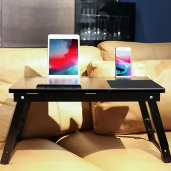 

Small table bed table dormitory folding lazy desk laptop computer desk adjustable lifting learning writing desk