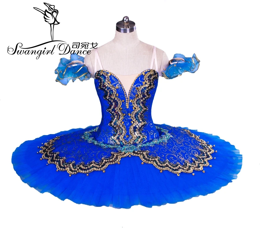 Горячая Распродажа, блинная балетная пачка «Щелкунчик», красное Лебединое озеро, для выступлений, для девочек, профессиональная балетная пачка, костюмы bt8941 - Цвет: blue