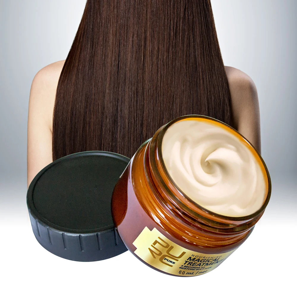 60ml Magical Treatment Mask 5 Seconds Repairs Damage Restore Soft Hair for All Types Keratin &amp Scalp Cream | Красота и здоровье