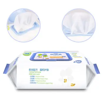 

1 pack/100Wipes Baby Ganics Wipes Bulk Water Wipes Sensitive and Newborn Skin