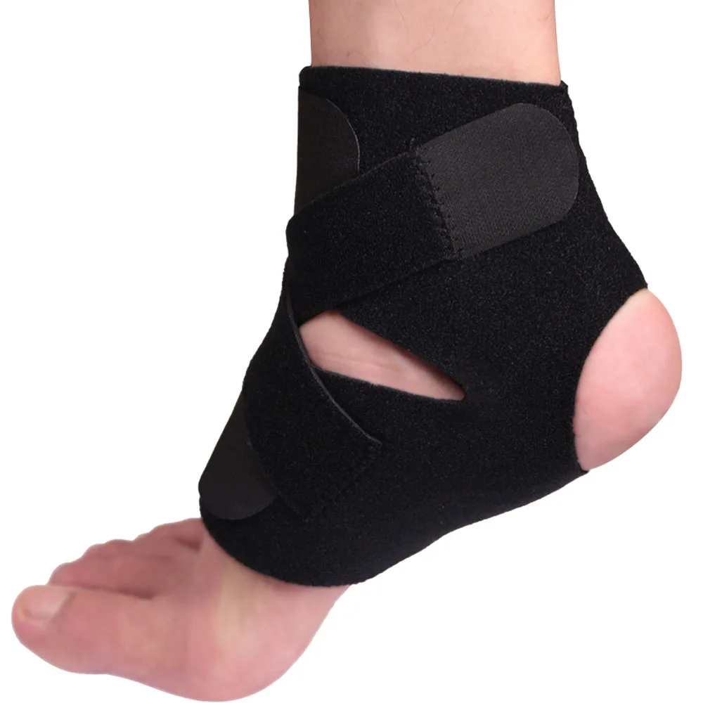 1PC 3D Adjustable Sports Ankle Brace Support Bandage Strap Gym Fitness Foot Protective Crossfit Compression Ankle Weights Gear
