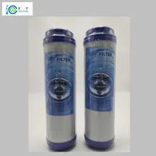 2pcs Water purifier filter 10inch granular udf activated coconut shell carbon filter GAC Block Filter Cartridge Replacement atwfs pp cotton filter 10 water purifier filter udf granular activated carbon filter cto compressed carbon reverse osmosis