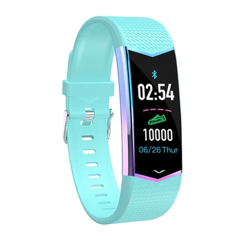 

New LV08 sport smart bracelet watch bands gradient color real-time heart rate call information reminder waterproof smartwatch