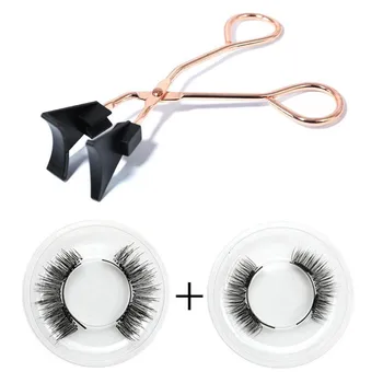 

1 Set Handmade Magnetic Eyelash Curler With Quantum Soft Magnetic False Eyelashes Set 1 * Eyelash curler 2 * Eyelashes(2 pairs)