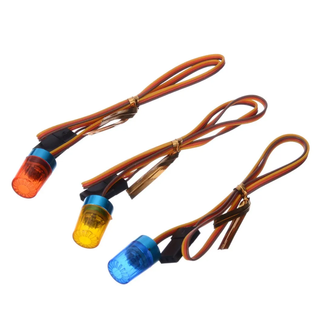 4V-6V Ultra Bright RC Model Car Truck LED Lights Police Flashing Rotating Light LED Light For RC Car Model Parts