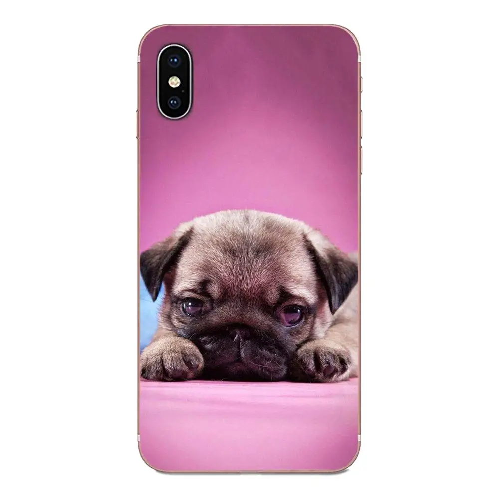Изображением мопса, Цитата чехол тонкий для LG G2 G3 G4 G5 G6 G7 K4 K7 K8 K10 K12 K40 мини стилус ThinQ - Цвет: as picture