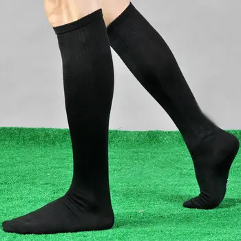 

Adult men football socks long male towel bottom sports socks non-slip sweat training soccer football stockings