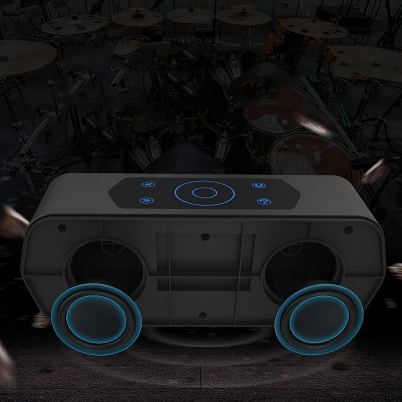 ABHU-ZEALOT S20 Bluetooth динамик сабвуфер портативный маленький динамик открытый мобильный телефон беспроводной аудио 3D стерео объемный звук