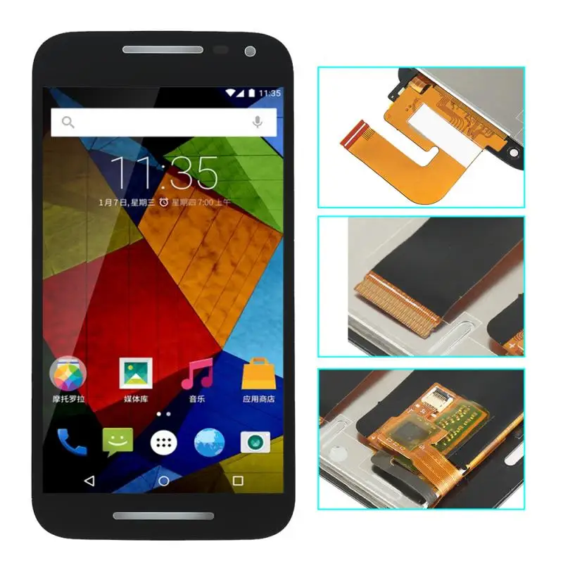

For Motorola Moto G 3rd Gen 2015 G3 LCD Display Touch Screen Panel Digitizer Assembly Replacement Repair Parts