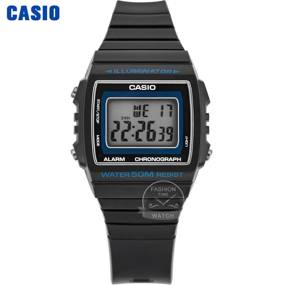 Casio часы золотые часы мужчины лучший бренд класса люкс LED цифровые водонепроницаемые кварцевые мужские часы спортивные военные наручные часы relogio masculino reloj hombre erkek kol saati montre homme zegarek meski - Цвет: W215H8A