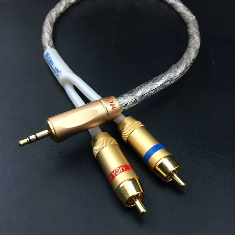 3.5mm to  2 RCA 1