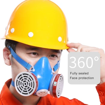 

3100 Dust Masks mouth mask Protection Mask PM2.5 Industrial Painting Spraying Respirator Safety Work Filter Gas Mask