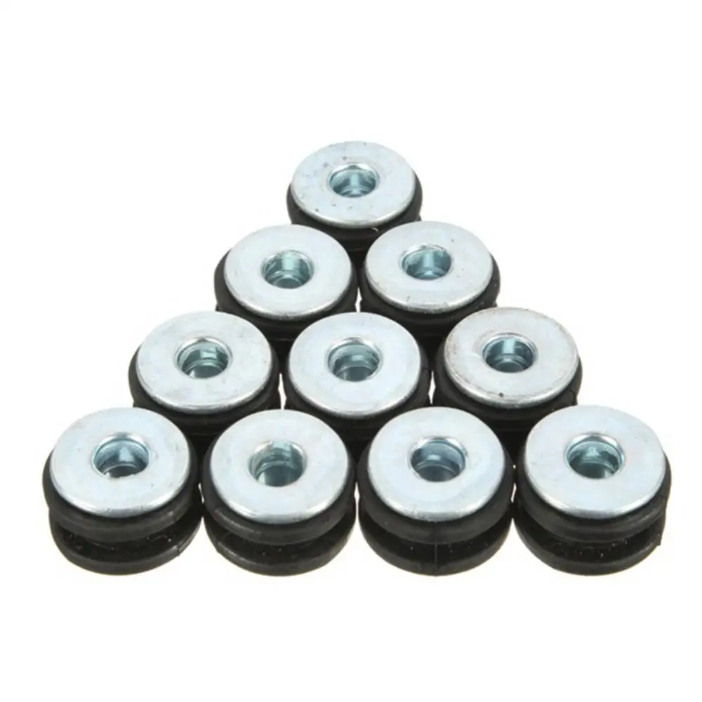 

45% Hot Sales!! 10Pcs Motorcycle Rubber Fairing Cowling Grommet Bushing Bolts Gasket Accessories
