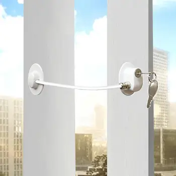 

1 Pc Child Protection Refrigerator Lock Window Stop Baby Safety Child Lock Infant Security Window Stopper Without Punching