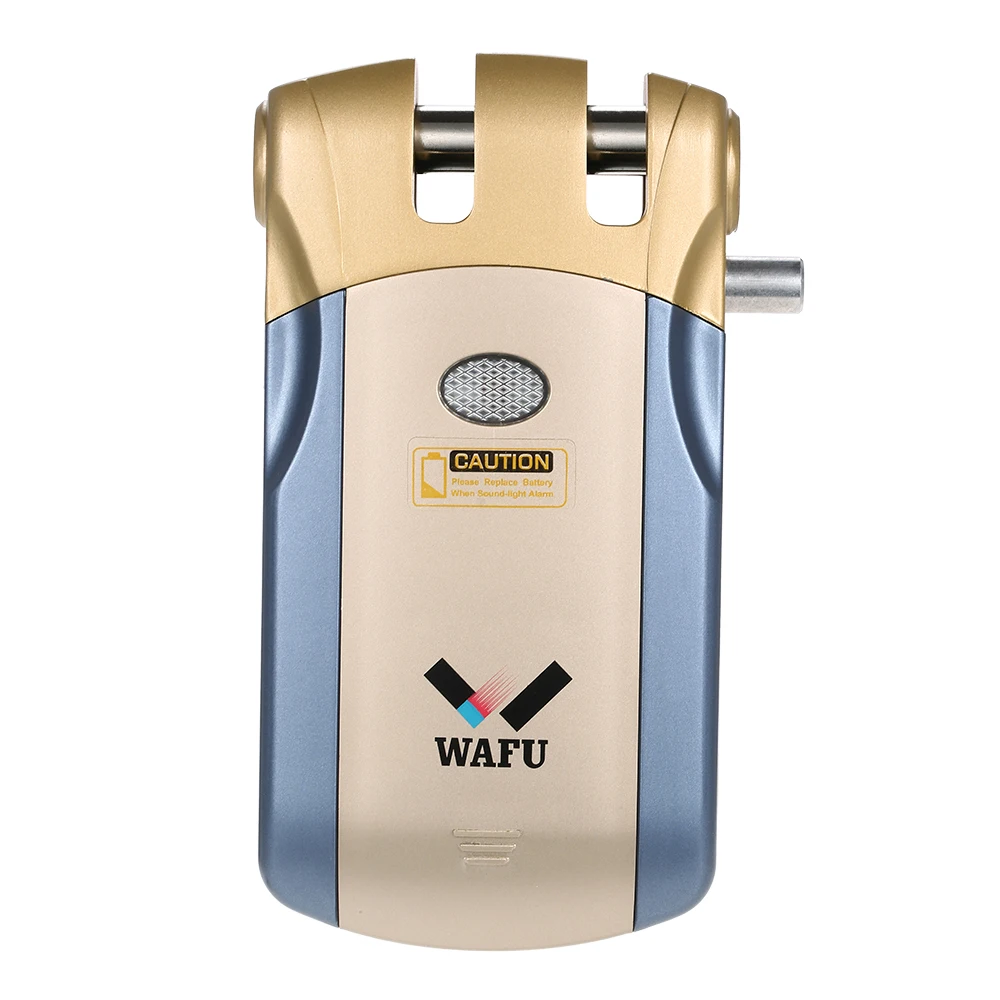 WAFU HF-018W WiFi умный замок с дистанционным управлением Домашняя безопасность Простая установка электронный замок Невидимый БЕСКЛЮЧЕВОЙ умный дверной замок