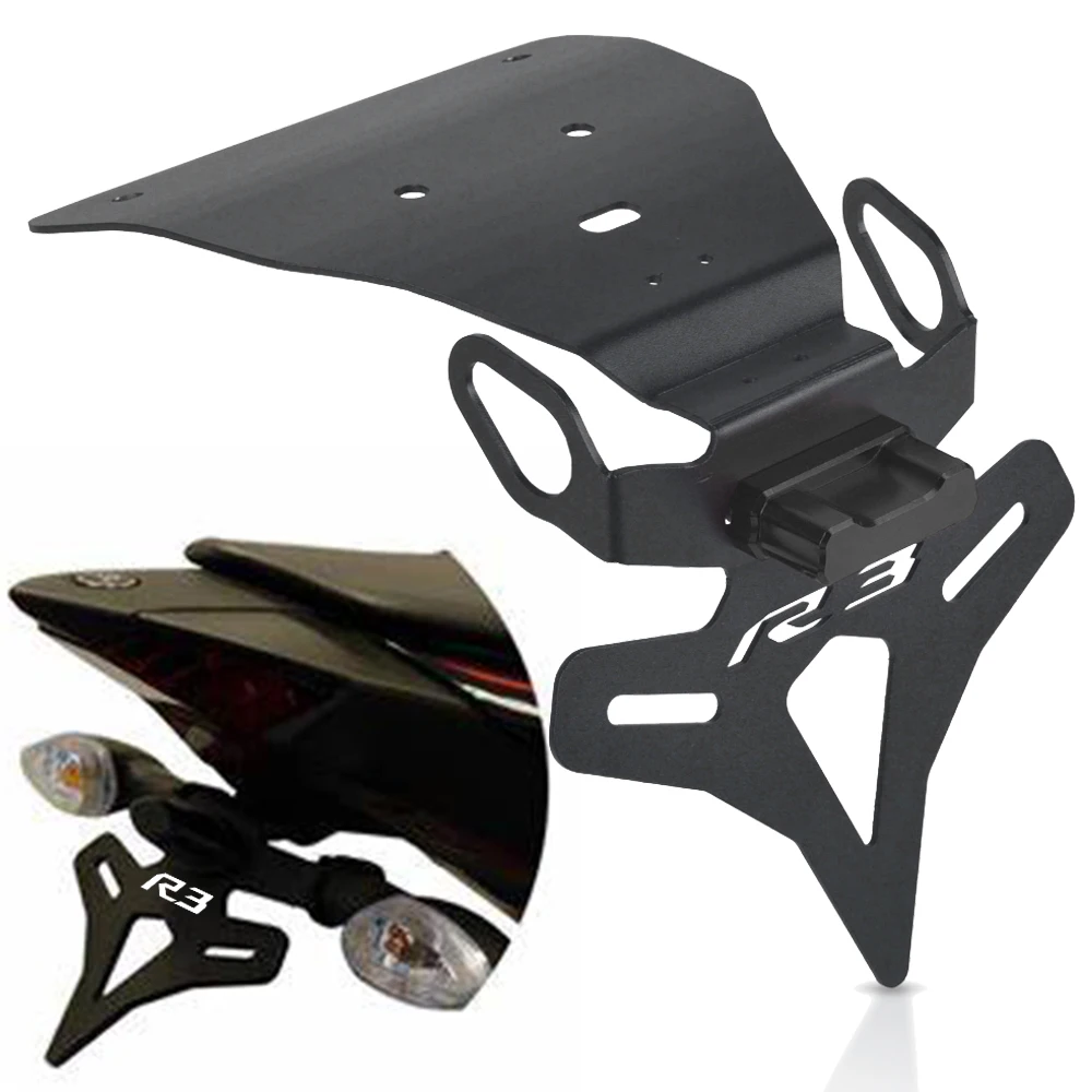 Motorcycle License Plate Holder Bracket indicator FOR YAMHA YZF R3 YZFR3 YZF-R3 2019 2020 Tail Tidy Fender Eliminator Registrat |