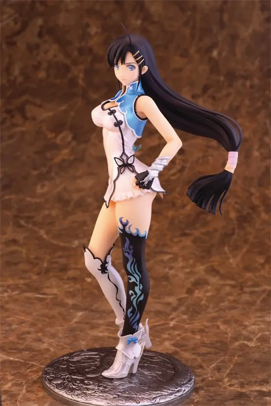 

Light Series Light Fighting King White Dragon 2p Color Heterochromatic Blade Duel Cheongsam Garage Kit Model